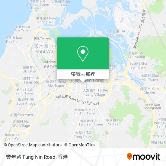 豐年路 Fung Nin Road地圖