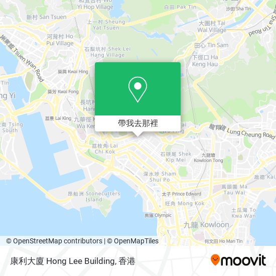 康利大廈 Hong Lee Building地圖