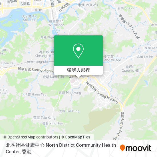 北區社區健康中心 North District Community Health Center地圖