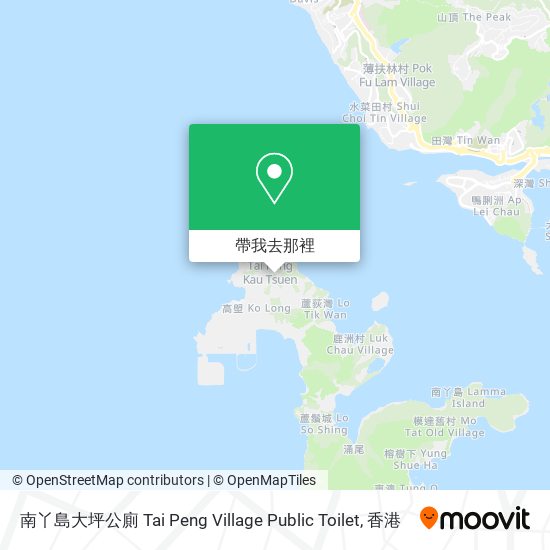 南丫島大坪公廁 Tai Peng Village Public Toilet地圖