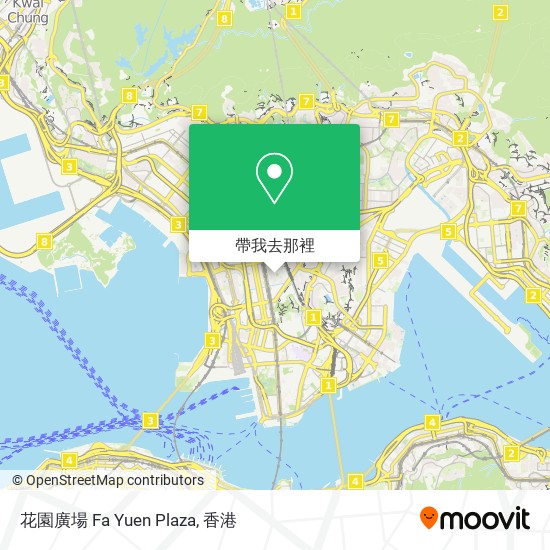花園廣場 Fa Yuen Plaza地圖