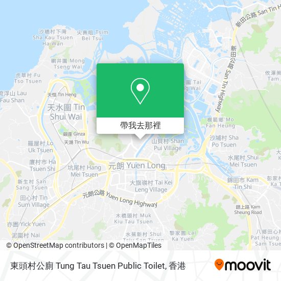 東頭村公廁 Tung Tau Tsuen Public Toilet地圖