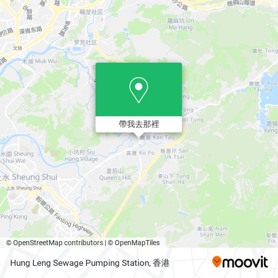 Hung Leng Sewage Pumping Station地圖