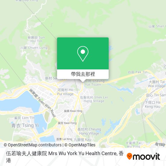 伍若瑜夫人健康院 Mrs Wu York Yu Health Centre地圖