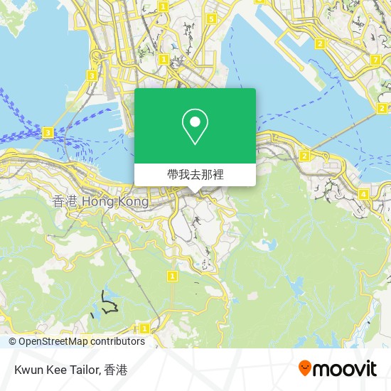 Kwun Kee Tailor地圖
