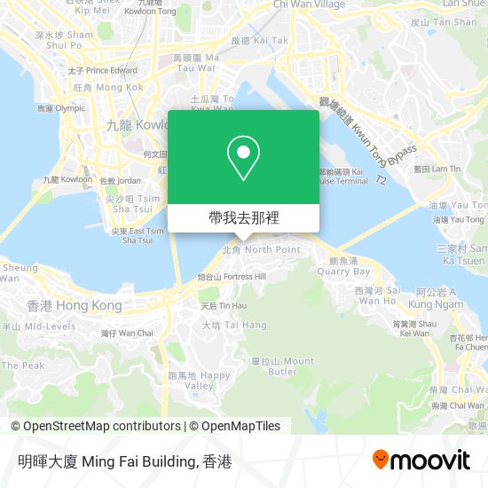 明暉大廈 Ming Fai Building地圖