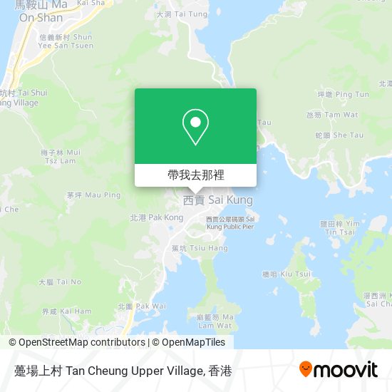躉場上村 Tan Cheung Upper Village地圖