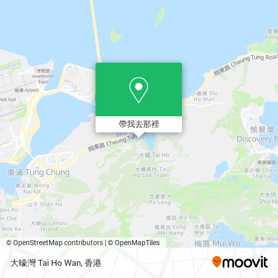 大蠔灣 Tai Ho Wan地圖