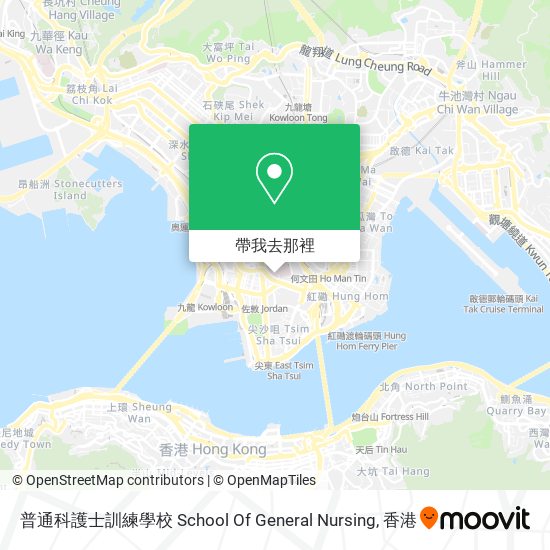 普通科護士訓練學校 School Of General Nursing地圖
