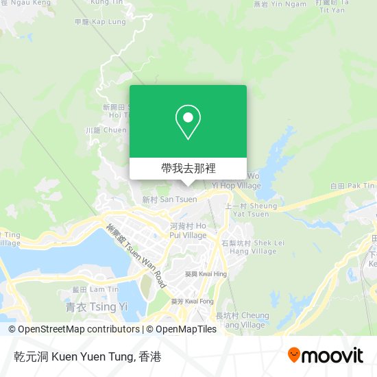 乾元洞 Kuen Yuen Tung地圖