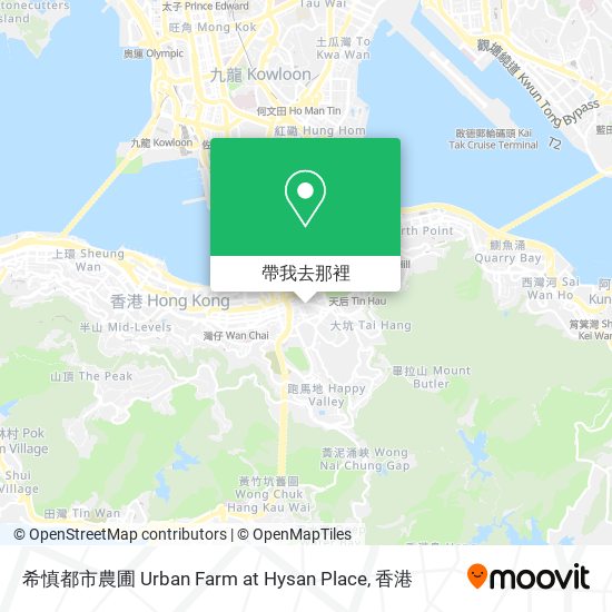 希慎都市農圃 Urban Farm at Hysan Place地圖