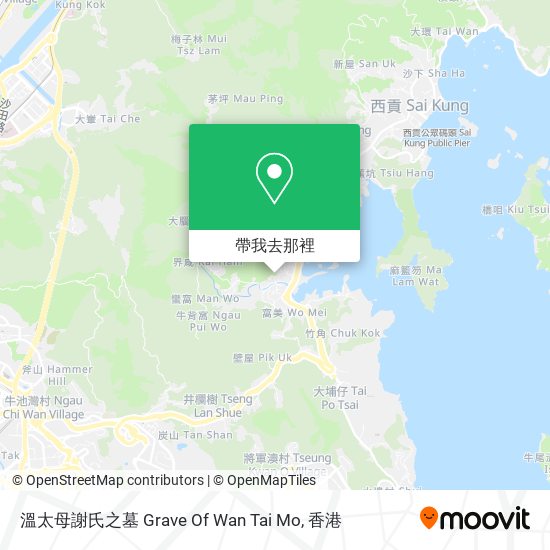 溫太母謝氏之墓 Grave Of Wan Tai Mo地圖