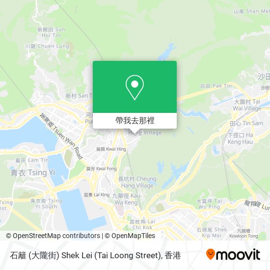 石籬 (大隴街) Shek Lei (Tai Loong Street)地圖