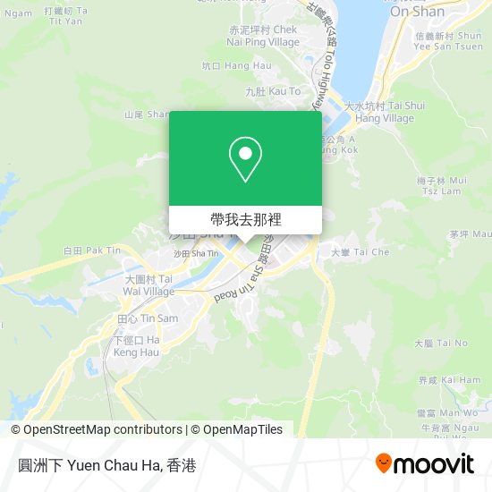 圓洲下 Yuen Chau Ha地圖