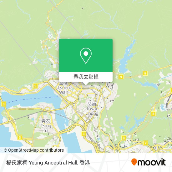楊氏家祠 Yeung Ancestral Hall地圖