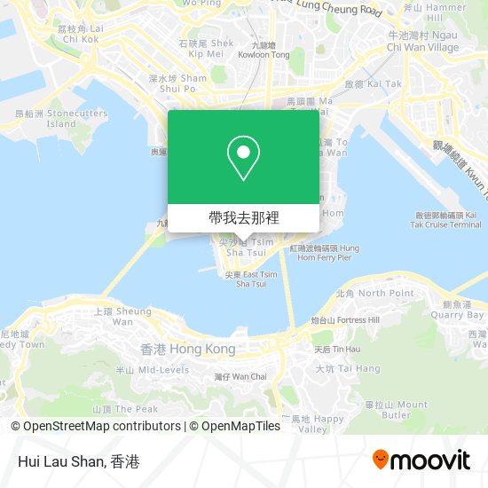 Hui Lau Shan地圖