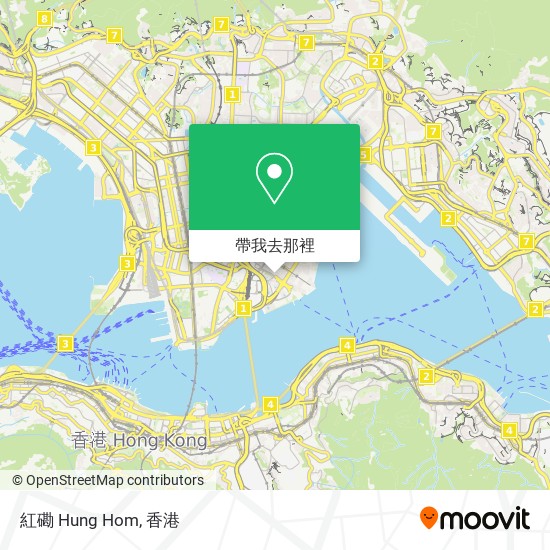 紅磡 Hung Hom地圖