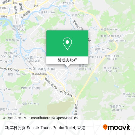 新屋村公廁 San Uk Tsuen Public Toilet地圖