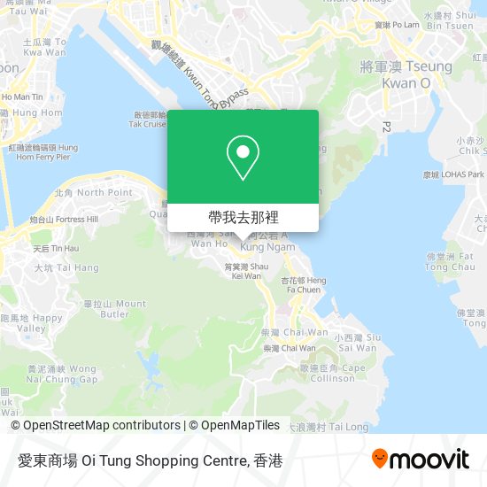 愛東商場 Oi Tung Shopping Centre地圖