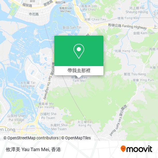 攸潭美 Yau Tam Mei地圖