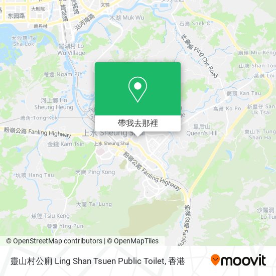 靈山村公廁 Ling Shan Tsuen Public Toilet地圖