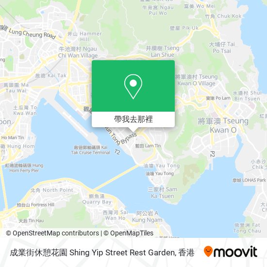 成業街休憩花園 Shing Yip Street Rest Garden地圖