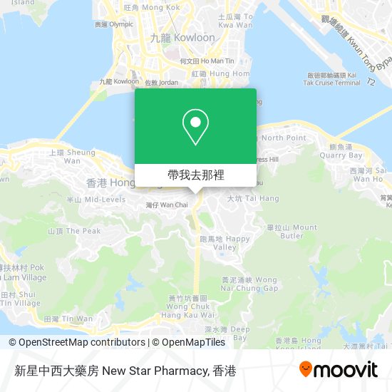 新星中西大藥房 New Star Pharmacy地圖