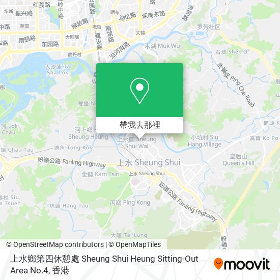 上水鄉第四休憩處 Sheung Shui Heung Sitting-Out Area No.4地圖