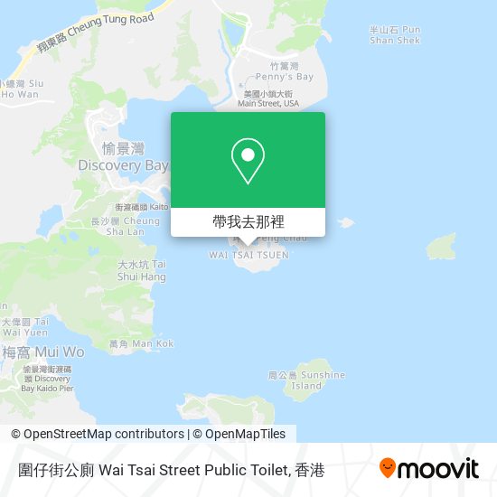 圍仔街公廁 Wai Tsai Street Public Toilet地圖