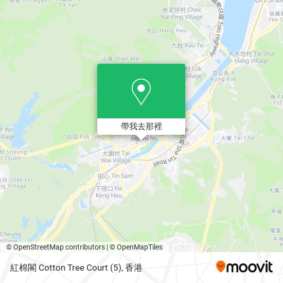 紅棉閣 Cotton Tree Court (5)地圖