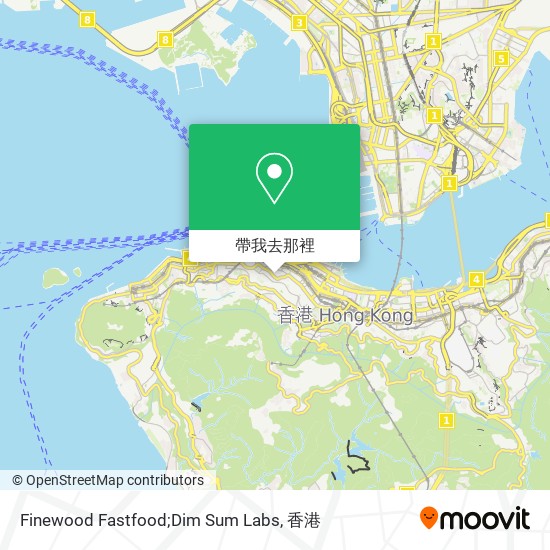 Finewood Fastfood;Dim Sum Labs地圖