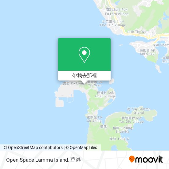 Open Space Lamma Island地圖