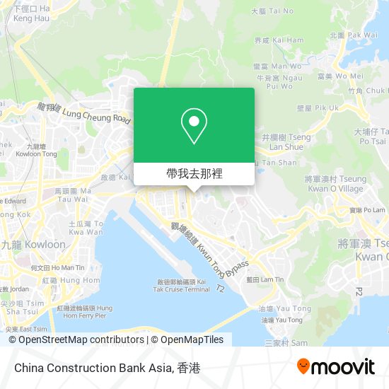 China Construction Bank Asia地圖