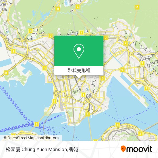 松園廈 Chung Yuen Mansion地圖