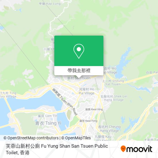 芙蓉山新村公廁 Fu Yung Shan San Tsuen Public Toilet地圖