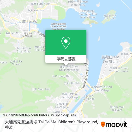 大埔尾兒童遊樂場 Tai Po Mei Children's Playground地圖