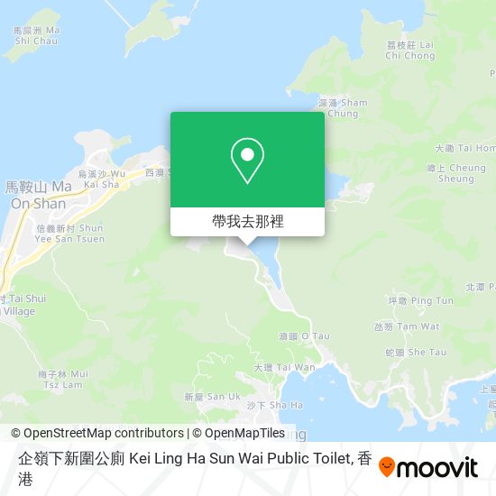 企嶺下新圍公廁 Kei Ling Ha Sun Wai Public Toilet地圖