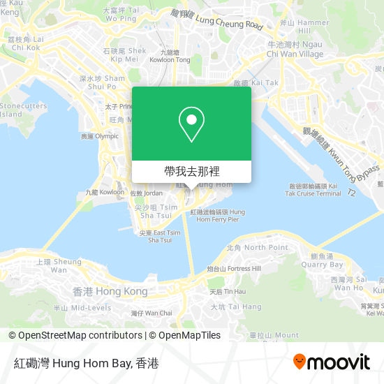 紅磡灣 Hung Hom Bay地圖