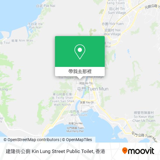 建隆街公廁 Kin Lung Street Public Toilet地圖