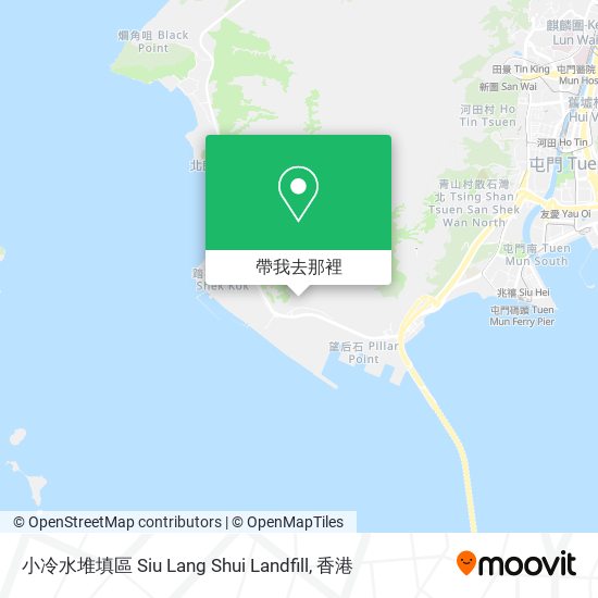 小冷水堆填區 Siu Lang Shui Landfill地圖