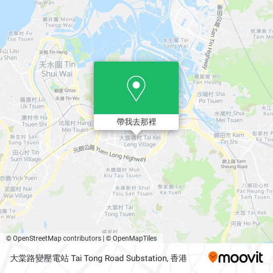 大棠路變壓電站 Tai Tong Road Substation地圖