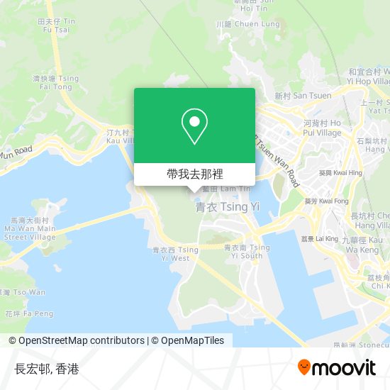 長宏邨地圖