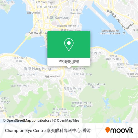 Champion Eye Centre 嘉賓眼科專科中心地圖