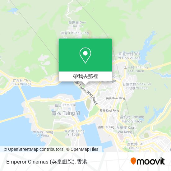 Emperor Cinemas (英皇戲院)地圖