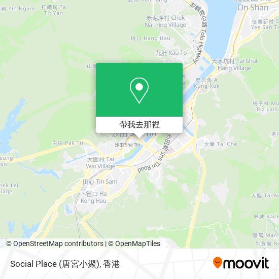 Social Place (唐宮小聚)地圖