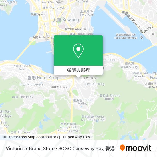 Victorinox Brand Store - SOGO Causeway Bay地圖