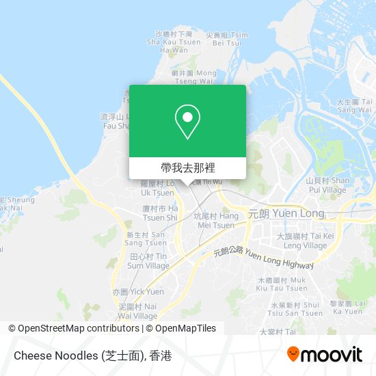 Cheese Noodles (芝士面)地圖