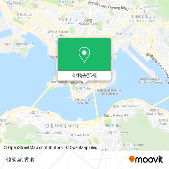 韓國宮地圖
