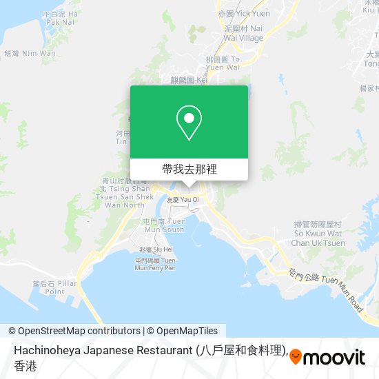 Hachinoheya Japanese Restaurant (八戶屋和食料理)地圖