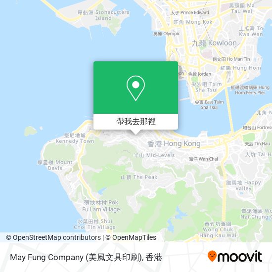 May Fung Company (美風文具印刷)地圖